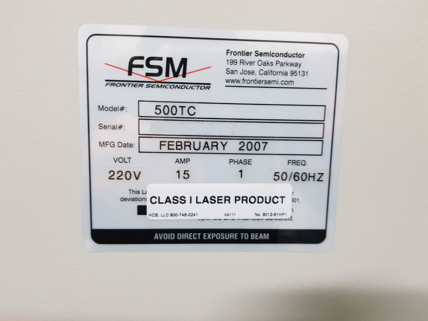 FSM FSM 500TC