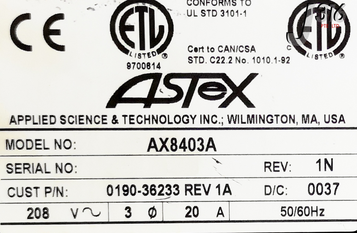 MKS / Astex AX8403A