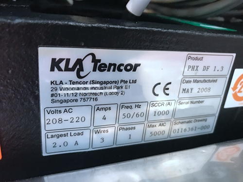 KLA-Tencor 2835i EFEM module