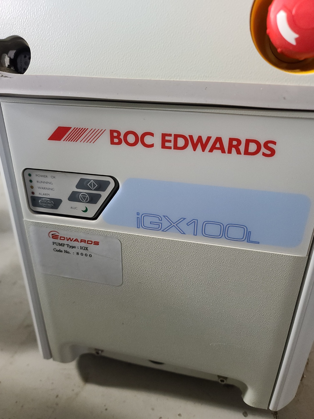Edwards iGX 100L