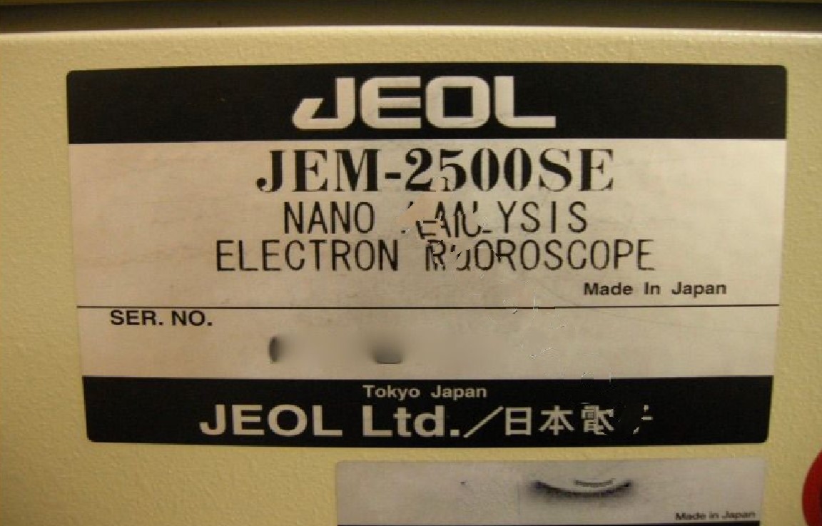 Jeol JEM-2500SE