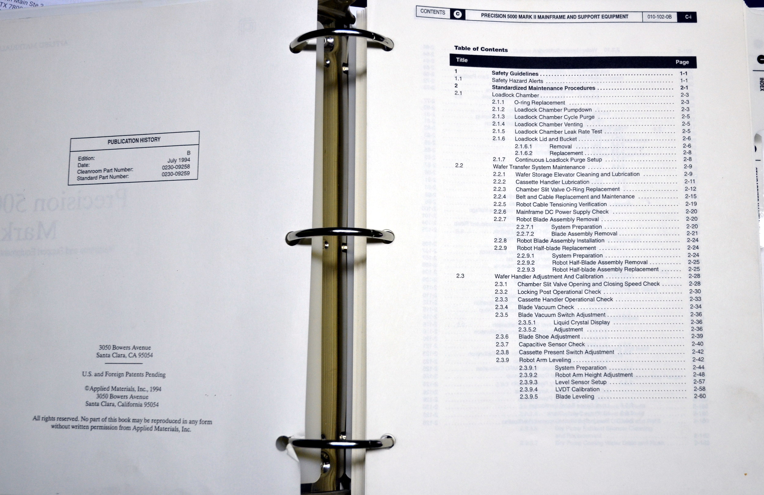 Applied Materials  Endura II Al CVD Chamber 