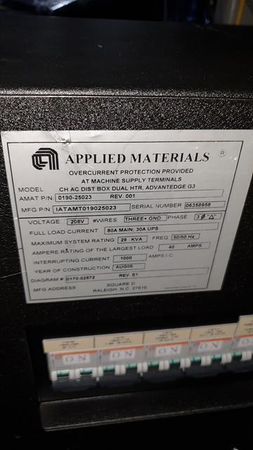 Applied Materials Centura AP DPS 2 Advantedge Mesa