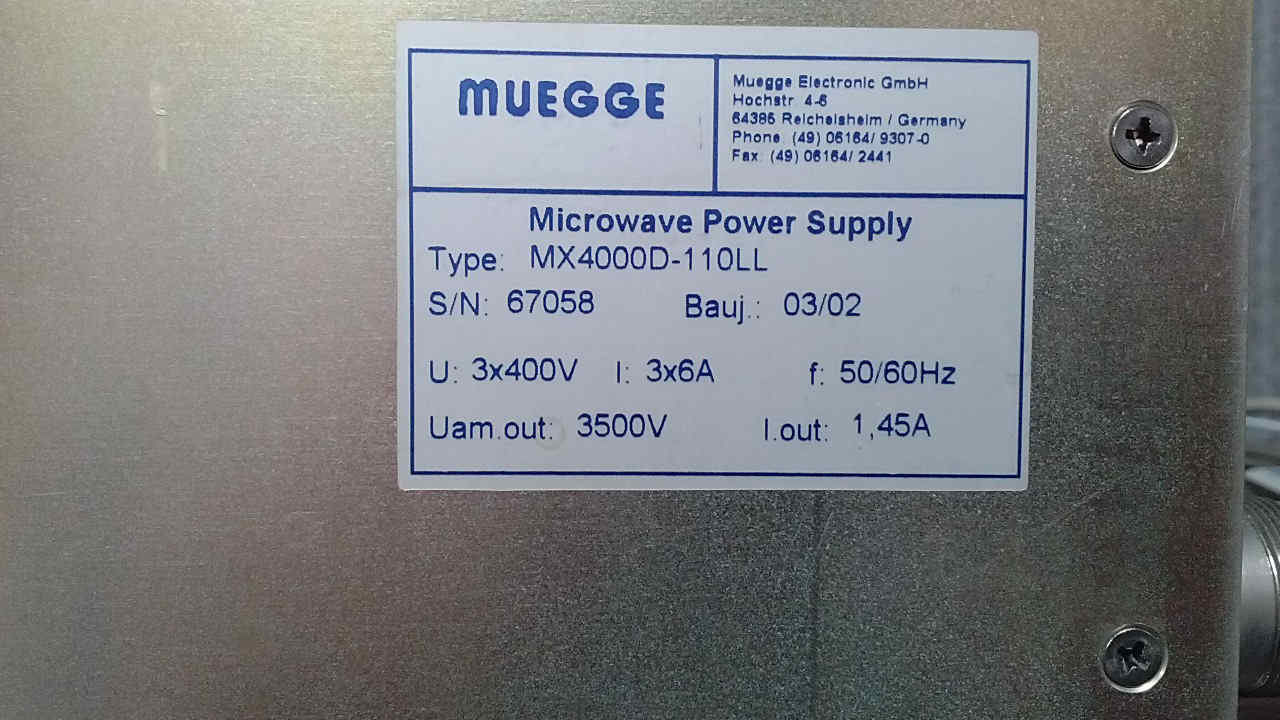 Muegge MX4000D-110LL