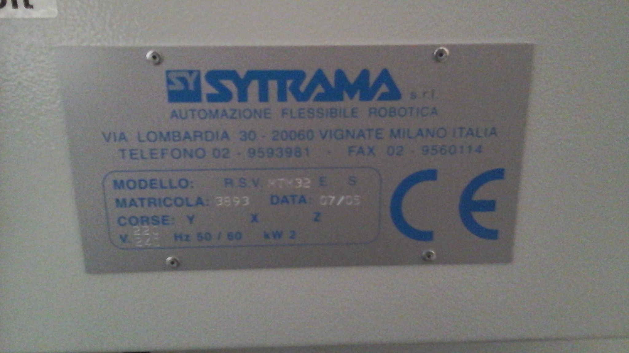 Sytrama MTM 32 V01