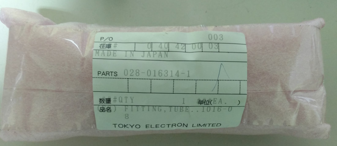 TEL Tokyo Electron 028-016314-1