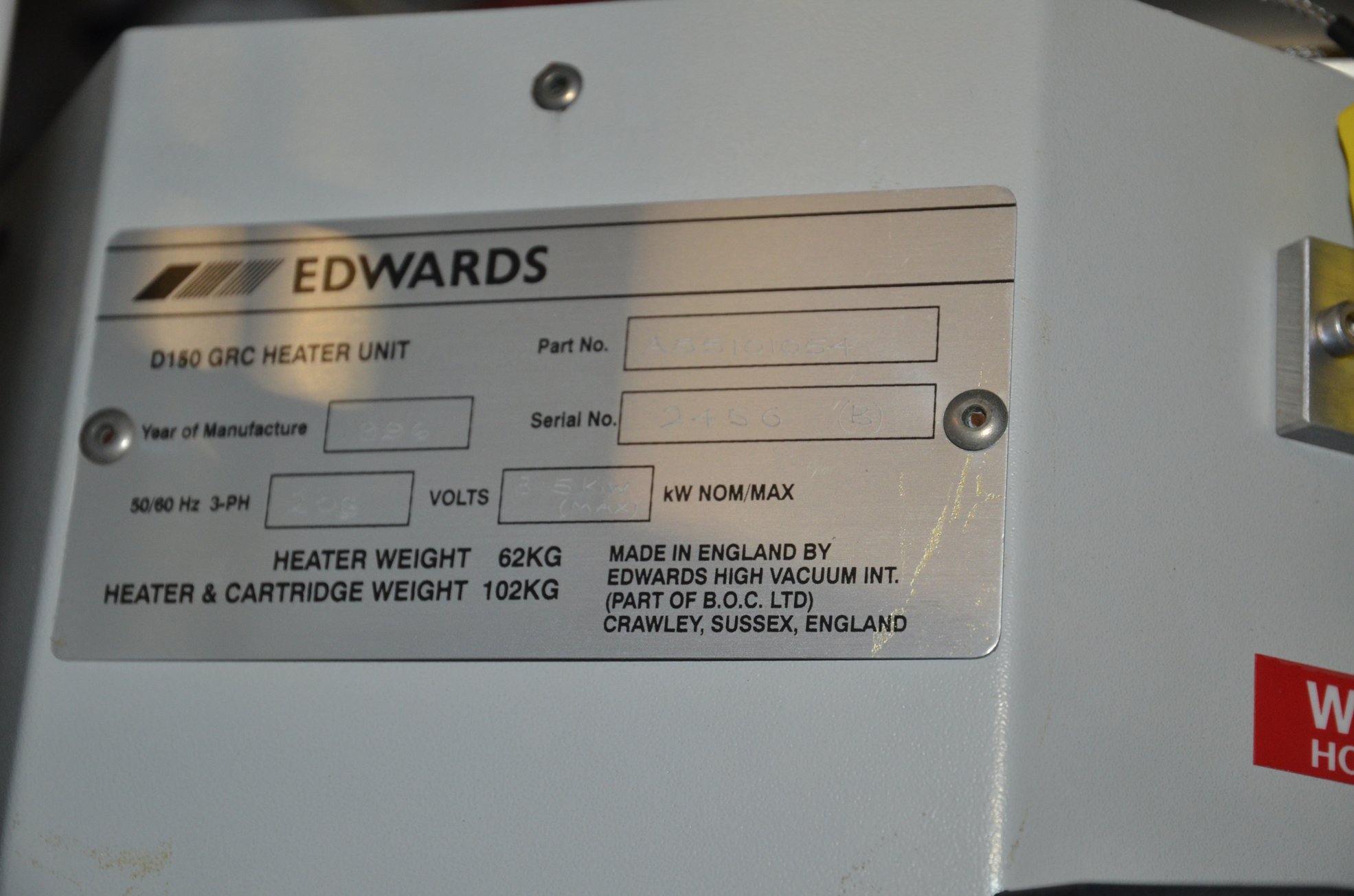 Edwards D150