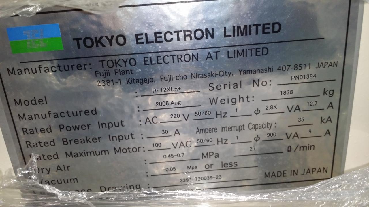 TEL Tokyo Electron P12XLn+