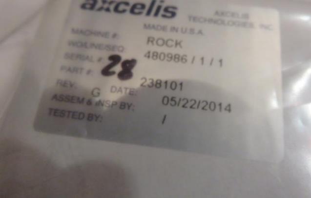 Axcelis Rock