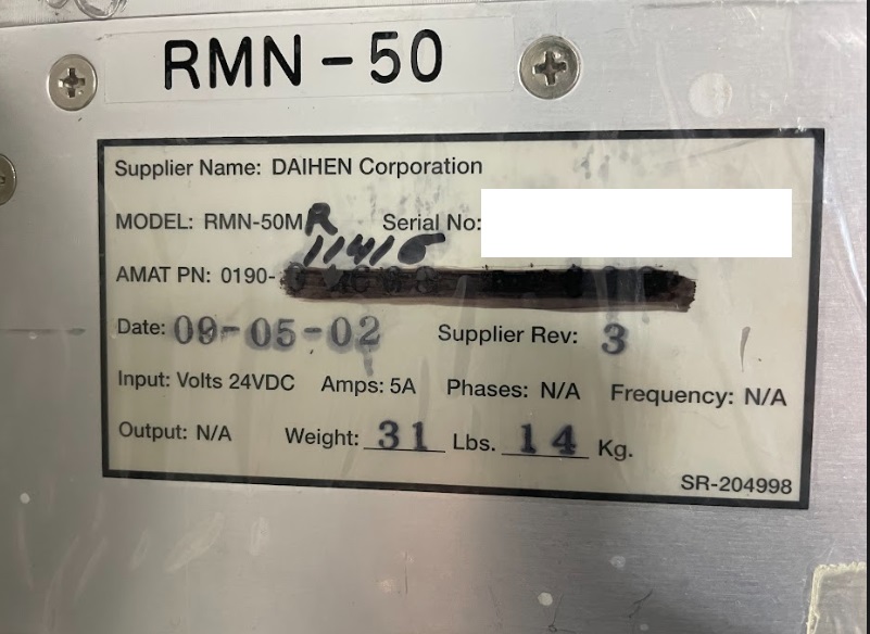 Daihen RTGA-20B 
