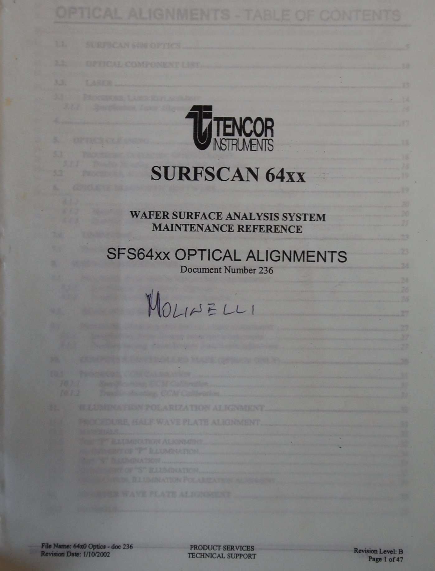 RF Services  RFS 3018 
